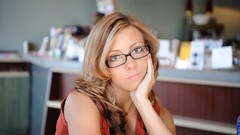 Brunettes woman glasses FTVGirls