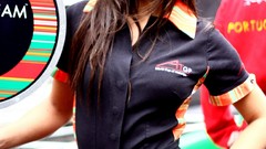 Brunettes woman Grid Girls