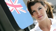 Brunettes woman Grid Girls