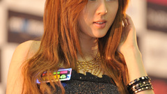 Brunettes woman Hwang Mi