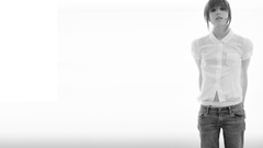 Brunettes woman jeans ellen