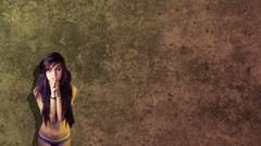 Brunettes woman Kriss Larkina