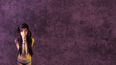 Brunettes woman Kriss Larkina