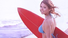 Brunettes woman Leah Dizon