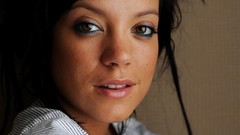 Brunettes woman lily allen
