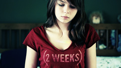 Brunettes woman lolitas red