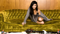 Brunettes woman long hair