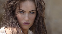 Brunettes woman Megan Fox