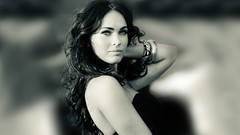 Brunettes woman Megan Fox