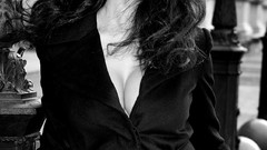 Brunettes woman monochrome Maria