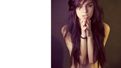 Brunettes woman panties Kriss