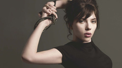 Brunettes woman Scarlett Johansson