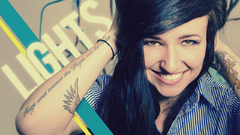 Brunettes woman singers Lights