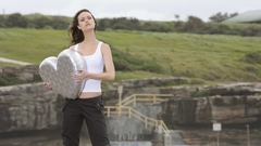 Brunettes woman summer glau