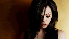 Brunettes woman Vikki Blows