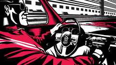 Brute driving man high