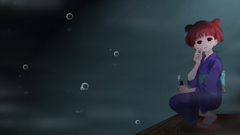 Bubbles Japanese clothes