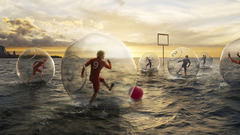 Bubbles water sports