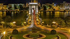 Budapest chain bridge budapest europe hungary