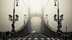 Budapest fog Bridges hungary