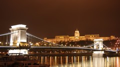 Budapest hungary chain bridge