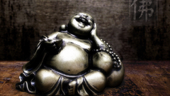 Buddha laughing 1280x1024