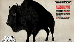 Buffalo red dead redemption