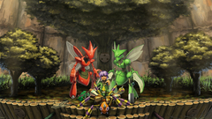 Bug Scyther Pokemon ariados