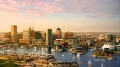 Buildings cities bing cityscapes baltimore man-made