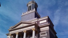 Buildings skies greek architecture