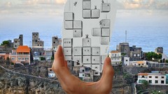 Buildings tetris Ben Heine Pencil Vs Camera
