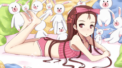 Bunnies panties ecchi long