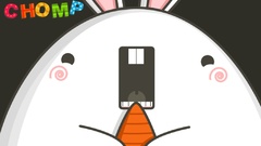 Bunnies vectors carrots digital