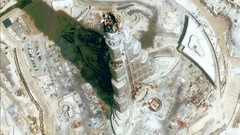 Burj dubai google Earth