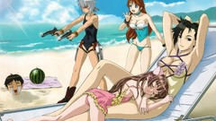 Burst Angel anime girls