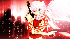 Burst Angel weapons white