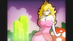 Busty Super Mario princess