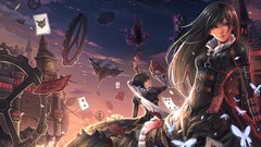 Butterflies Cards Alice in Wonderland alice madness returns 