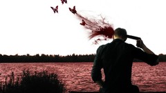 Butterflies suicide rivers headshot