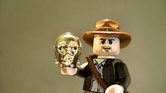 C3PO indiana jones Legos