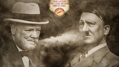 Cafe Churchill Adolf Hitler commercial