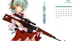 Calendar girls with guns