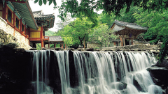 Calendar Korea waterfalls