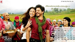Calendar shahrukh khan Anushka Sharma Jab Tak Hai Jaan