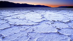 California Death Valley salt flats
