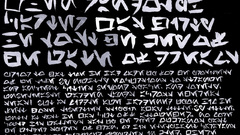 Caligraphy aurebesh Art