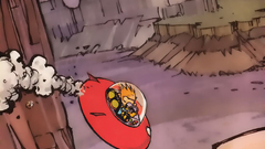 Calvin and hobbes cartoonish