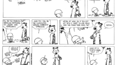 Calvin and hobbes comic
