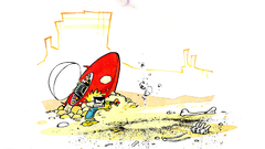 Calvin and hobbes Spaceman