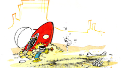 Calvin and hobbes Spaceman